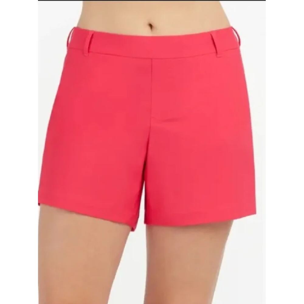 SPANX Sunshine Stretch Shorts  6" Hibiscus Hot Pink  Medium Golf Casual Travel